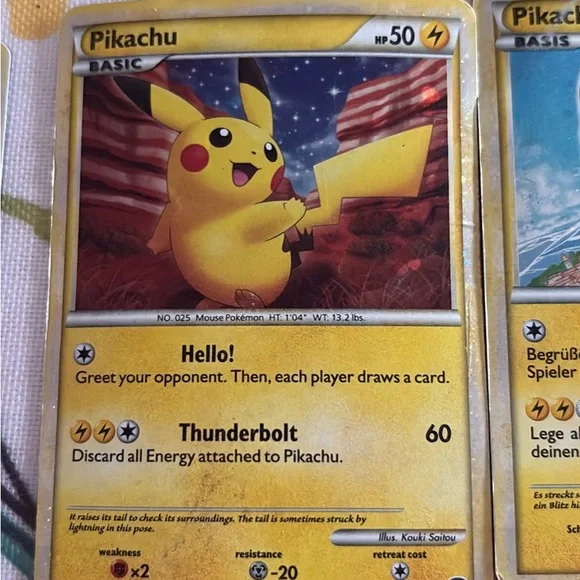 Pokemon Pikachu Cards - Picture 2 of 7